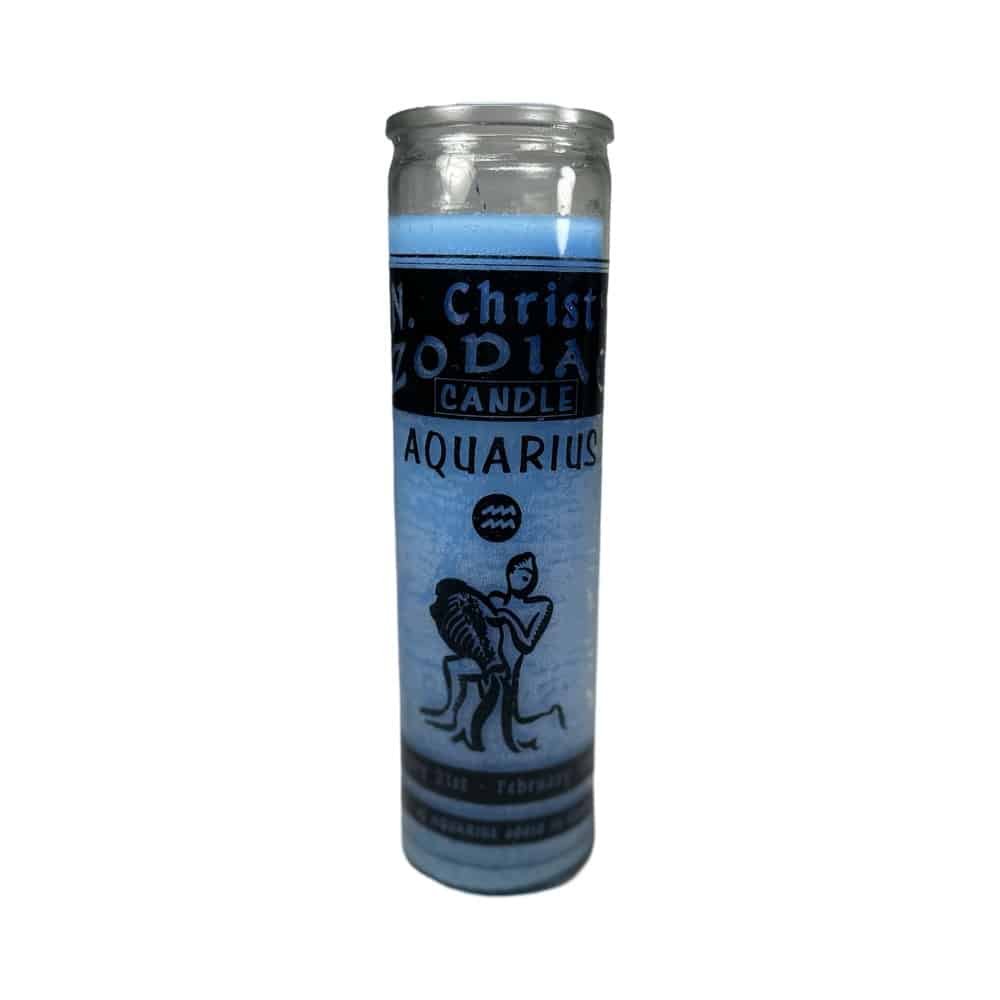 Aquarius Horoscope Candle