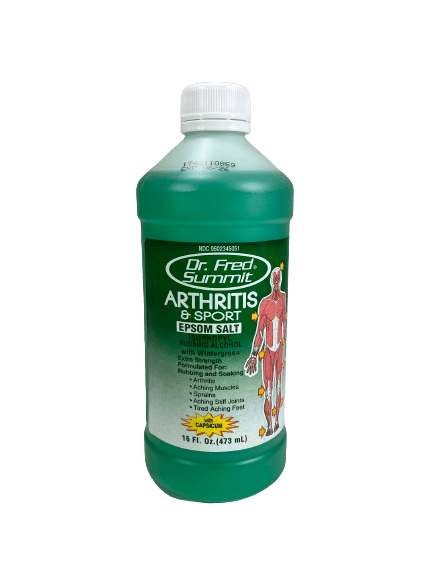 Dr. Fred Summit's Wintergreen Arthritis Rubbing Alcohol - Image 1