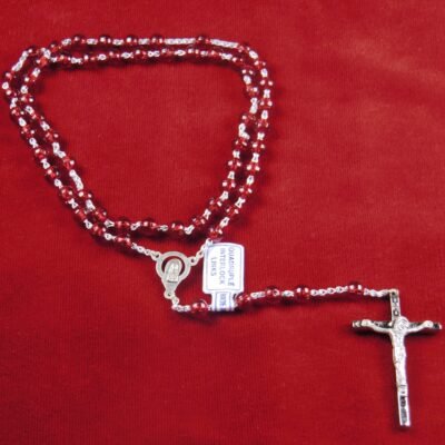 Birth Gemstone Rosary - January (Garnet) 