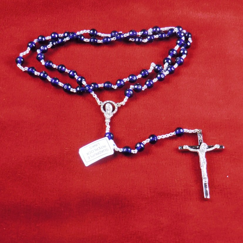 Birth Gemstone Rosary - February (Amethyst)