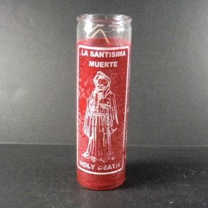 Red Holy Death 7 Day Candle