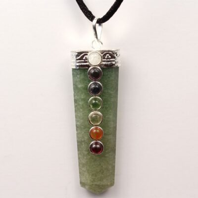 Lucky Money Chakra Pendant (Green Jade) 