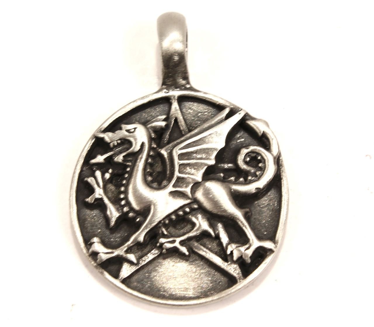 Dragon Fire Pendant Necklace