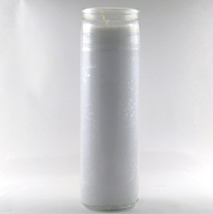 Blessed White Plain 7 Day Candle