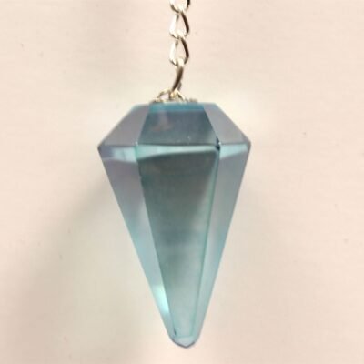 Stop Evil / Protection Pendulum (Aqua)