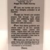St. Christopher Prayer Card