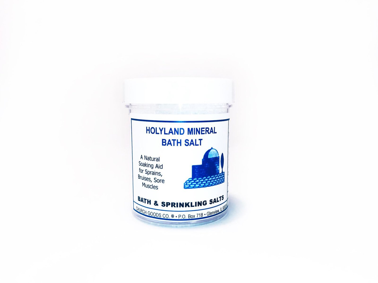 Holyland Mineral Bath Salt 4 oz Jar