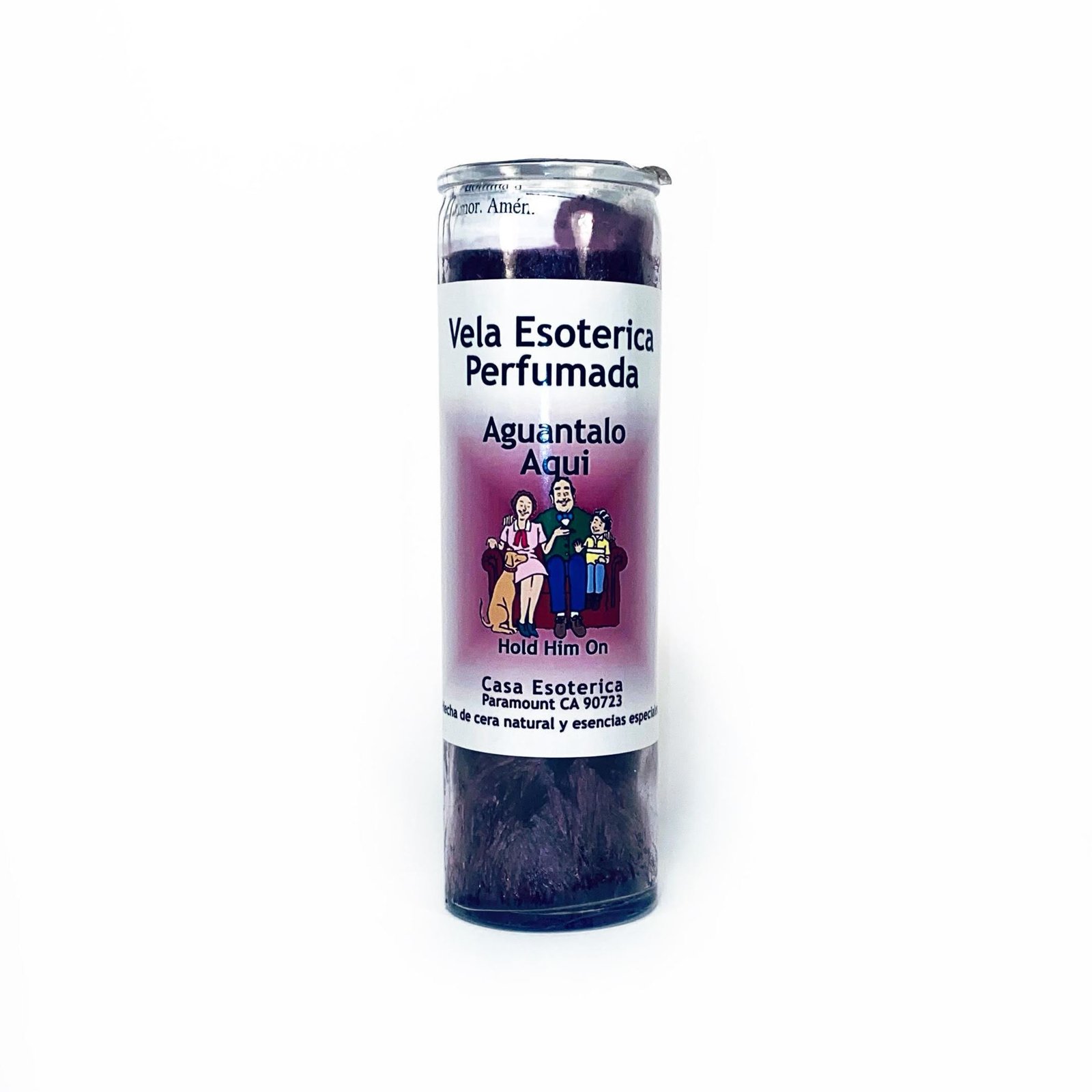 Hold Onto Him Perfumed 7 Day Candle