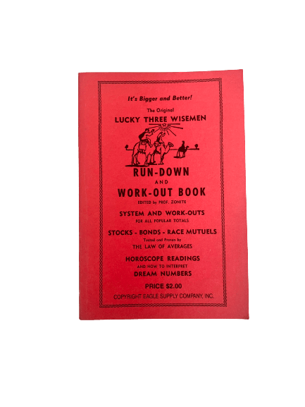 Three Wise Men Run-Down & Workout Book - Image 1