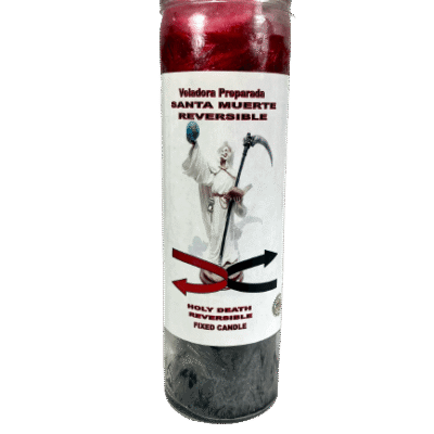Santa Muerte Reverse Scented & Fixed Candle