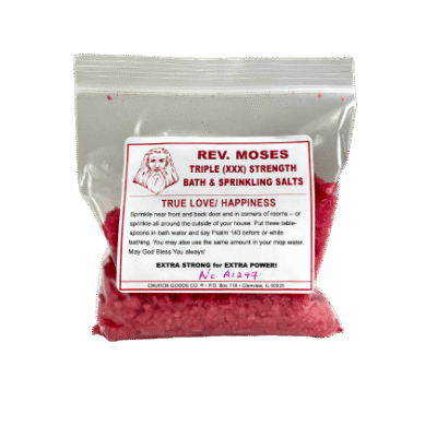 True Love and Happiness Rev Moses Triple Strength Bath and Sprinkling Salt